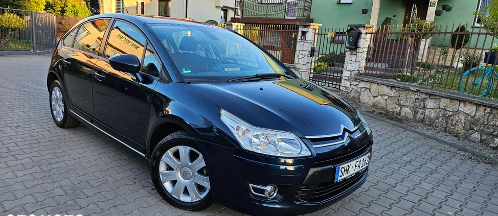 Citroen C4 cena 17907 przebieg: 154124, rok produkcji 2009 z Zawiercie małe 277